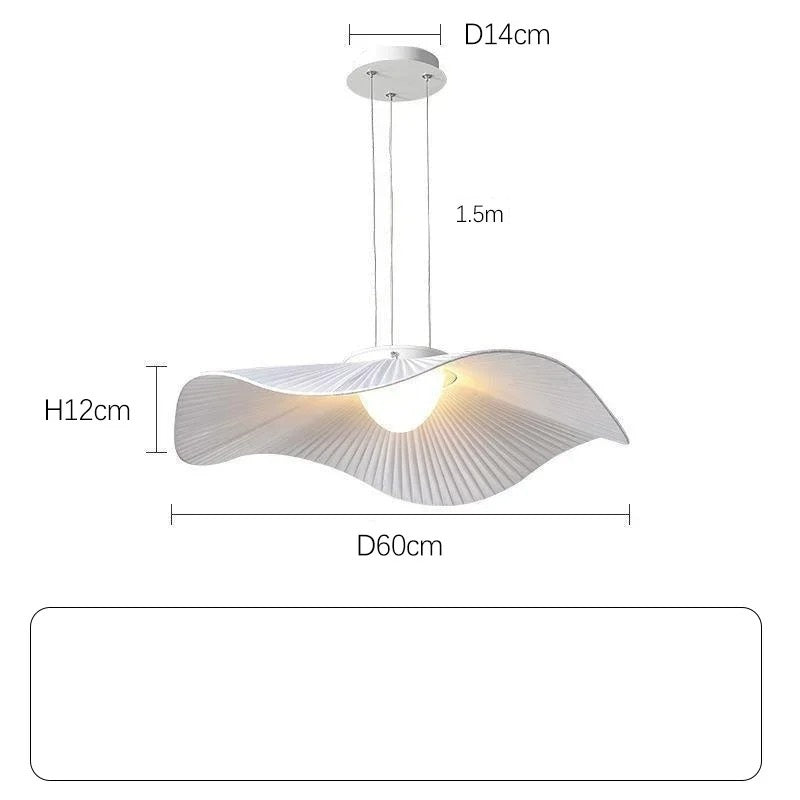 Elsa™ | Nordischer minimalistischer LED-Kronleuchter aus Stoff
