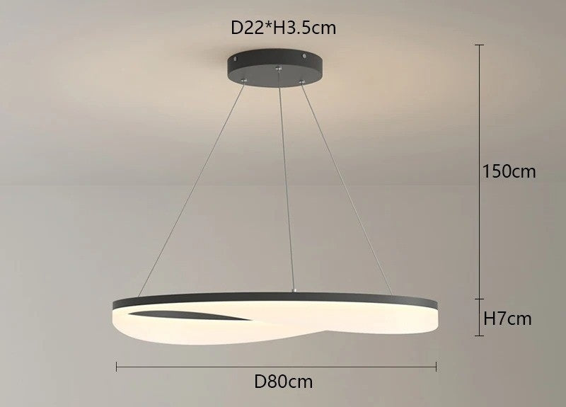 Harcadia™ | Moderner Ring-LED-Kronleuchter