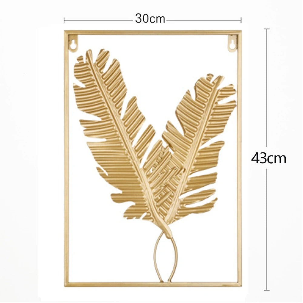 Leaf™ | Metallblatt-Wandleisten