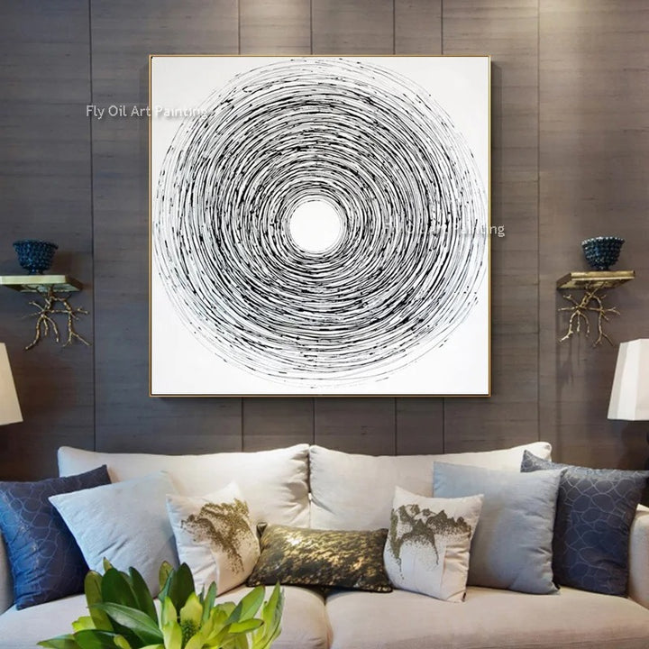 Onno™ | Moderne abstrakte Goldgeometrie-Kunst