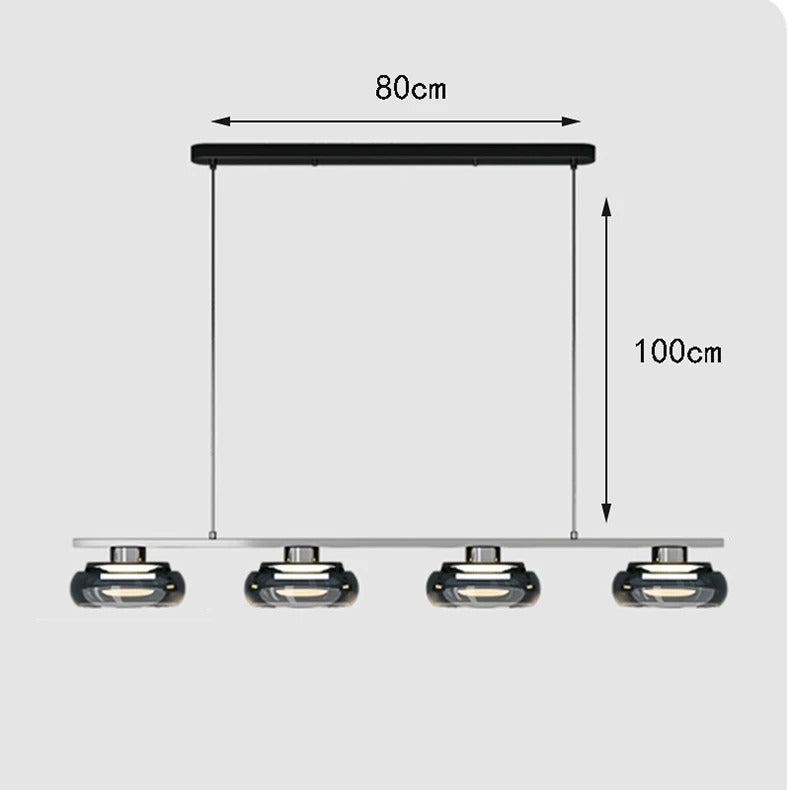 Hesperis™ | Moderne Glas-Pendelleuchte