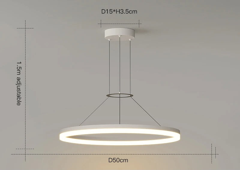 Elvaron™ |  Moderne geometrische LED-Pendelleuchte