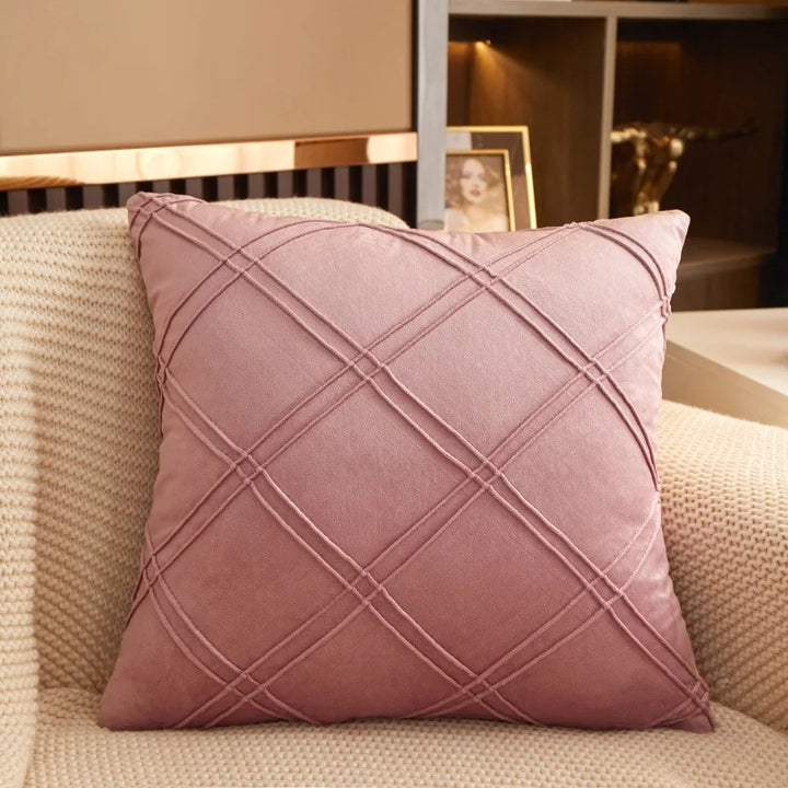 Firenze™ | Kissenbezüge aus Samt mit Knitteroptik