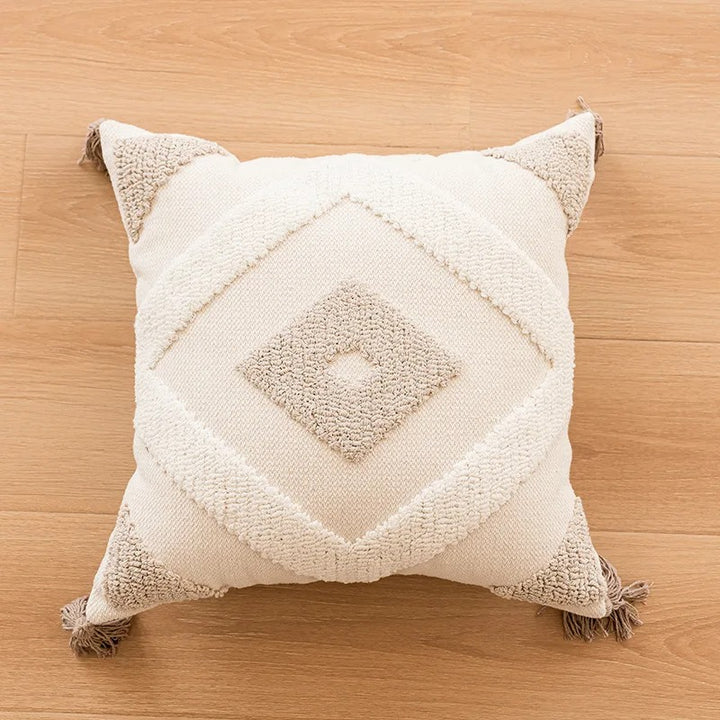 Fes™ | Boho-Kissenbezug mit Tufting