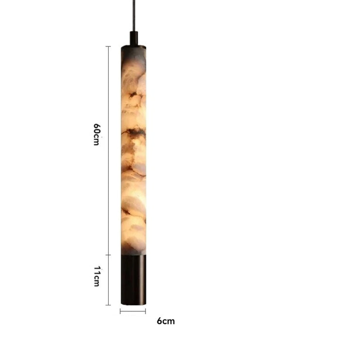 Milano™ | LED-Pendelleuchte aus Alabasterstein