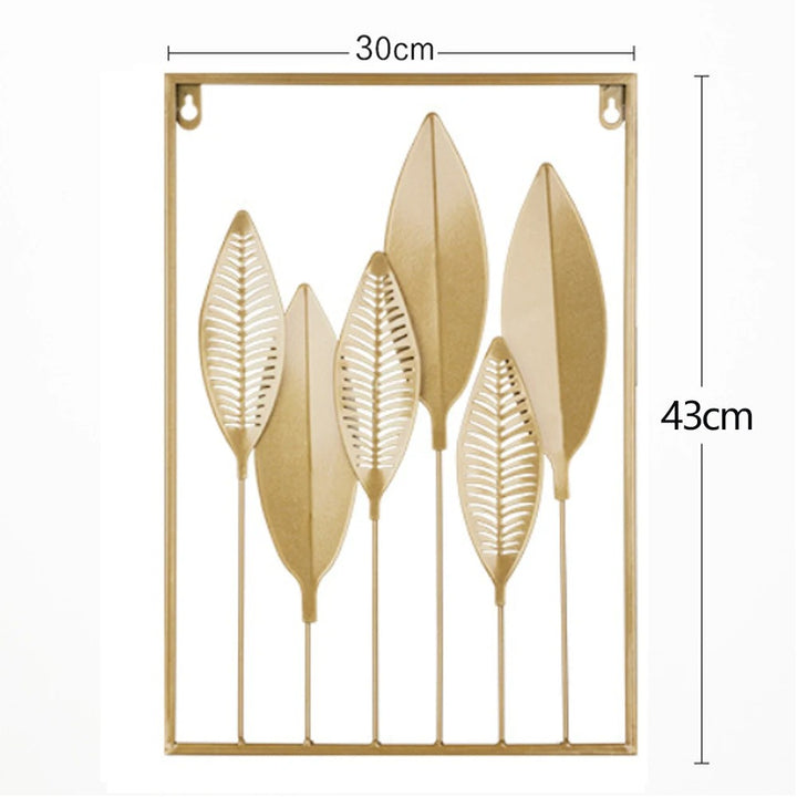 Leaf™ | Metallblatt-Wandleisten