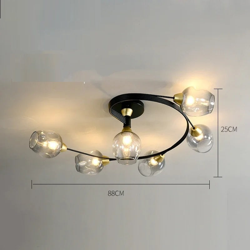 Rima ™ | Moderne Glaskugel-Leuchte