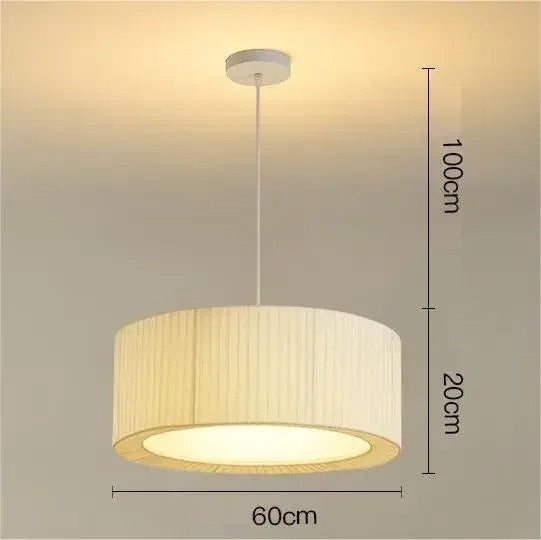 Otto™ | Französische Stoff-LED-Pendelleuchte