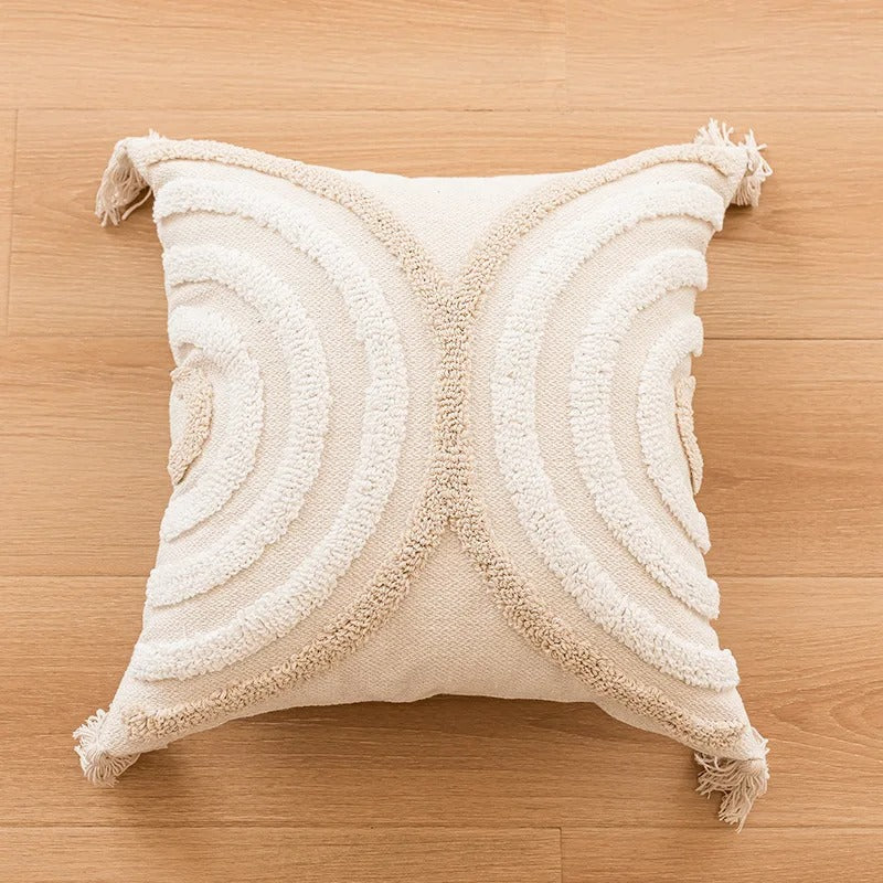 Fes™ | Boho-Kissenbezug mit Tufting
