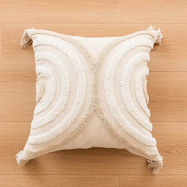 Fes™ | Boho-Kissenbezug mit Tufting