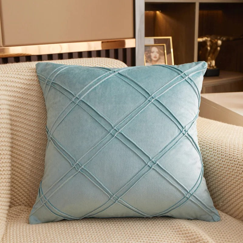 Firenze™ | Kissenbezüge aus Samt mit Knitteroptik