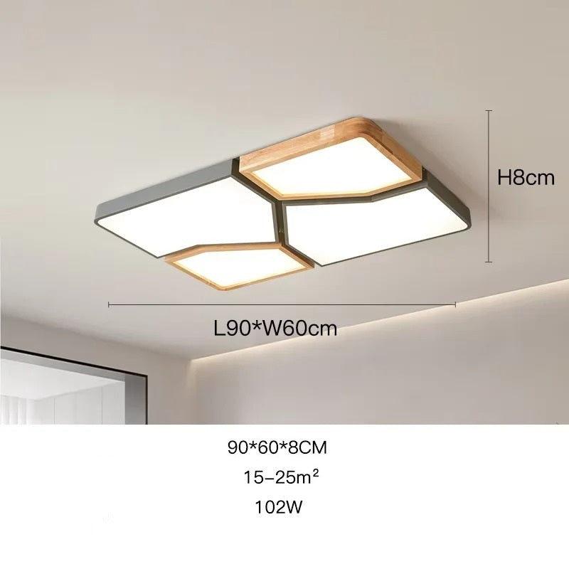 Thaloria™ | Nordische geometrische Deckenleuchte