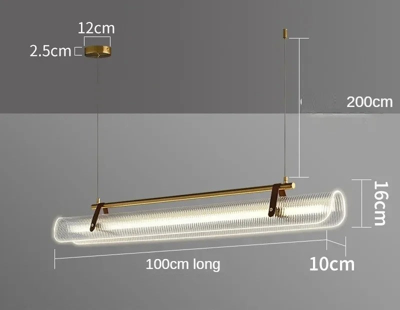 Jarcadia™ | Elegante lineare Hängeleuchte