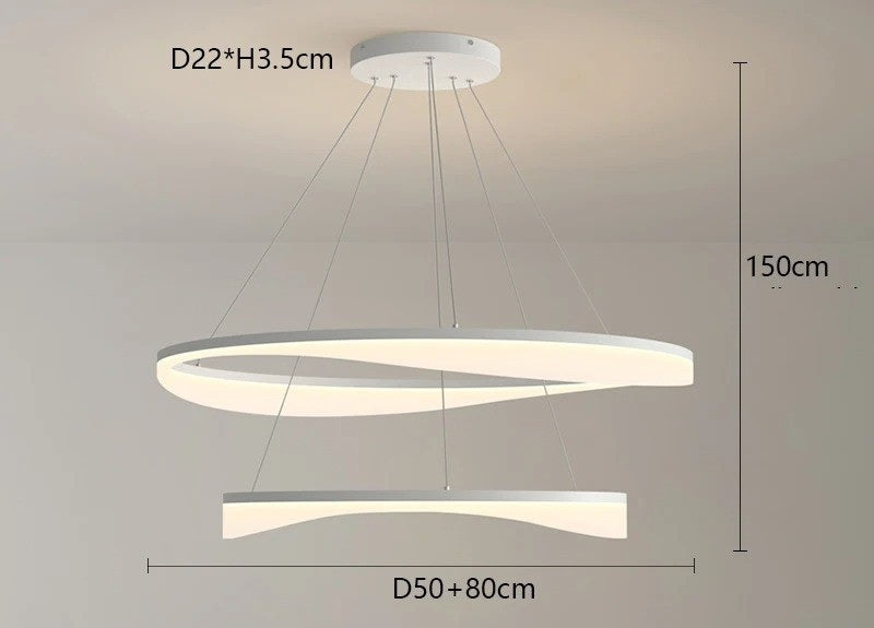 Harcadia™ | Moderner Ring-LED-Kronleuchter
