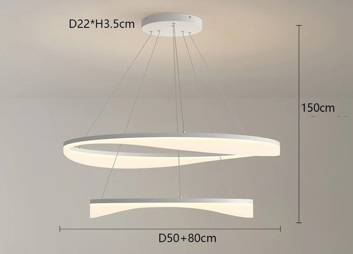 Harcadia™ | Moderner Ring-LED-Kronleuchter