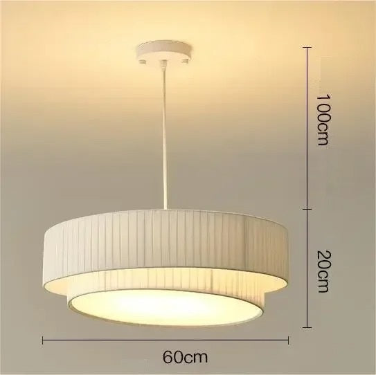 Otto™ | Französische Stoff-LED-Pendelleuchte