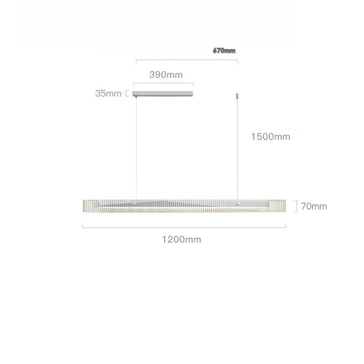 Sofia™ | Lineare Pendelleuchte