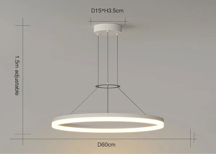 Elvaron™ |  Moderne geometrische LED-Pendelleuchte
