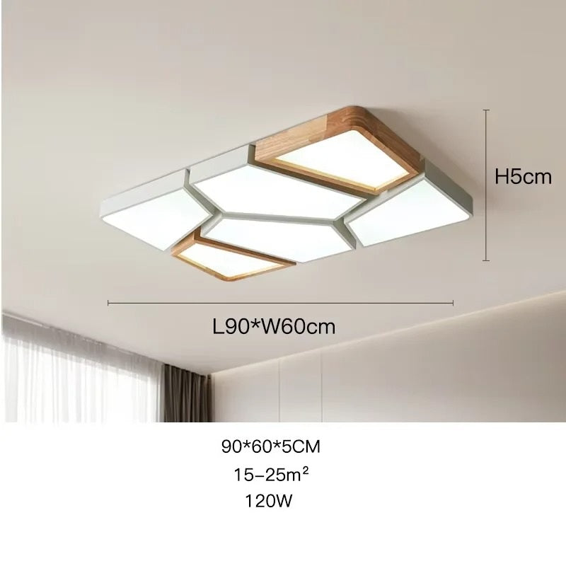 Thaloria™ | Nordische geometrische Deckenleuchte