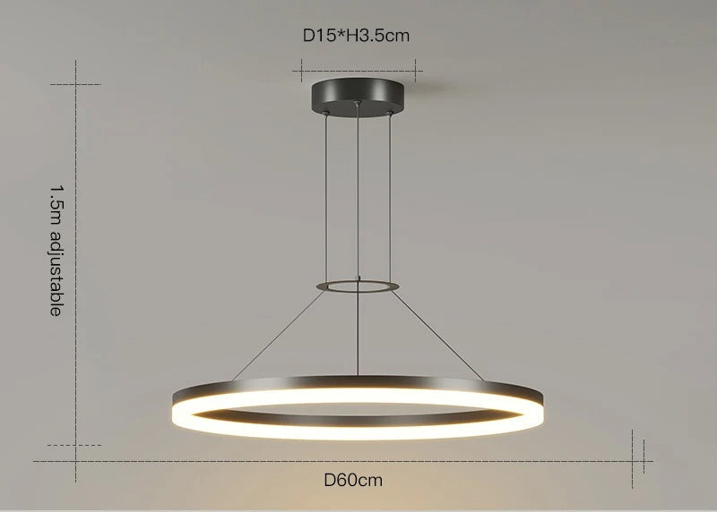 Elvaron™ |  Moderne geometrische LED-Pendelleuchte