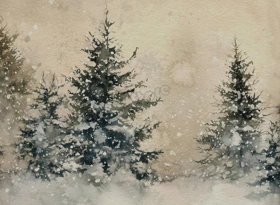 Klaus™ | Antike Weihnachtsmann-Leinwandkunst