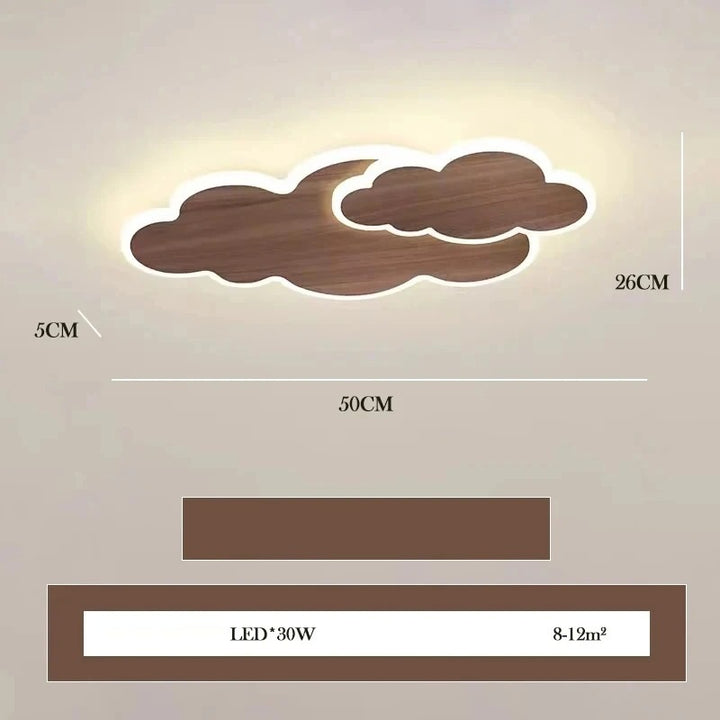 Finn™ | Verspielte Wolken-Deckenleuchte