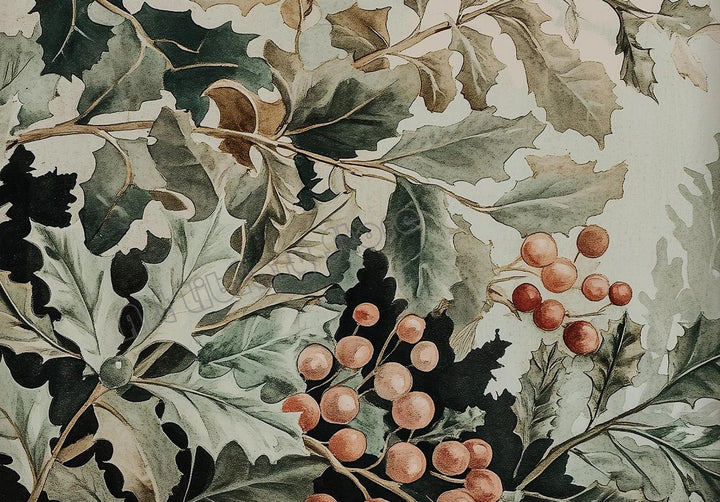 Klaus™ | Antike Weihnachtsmann-Leinwandkunst