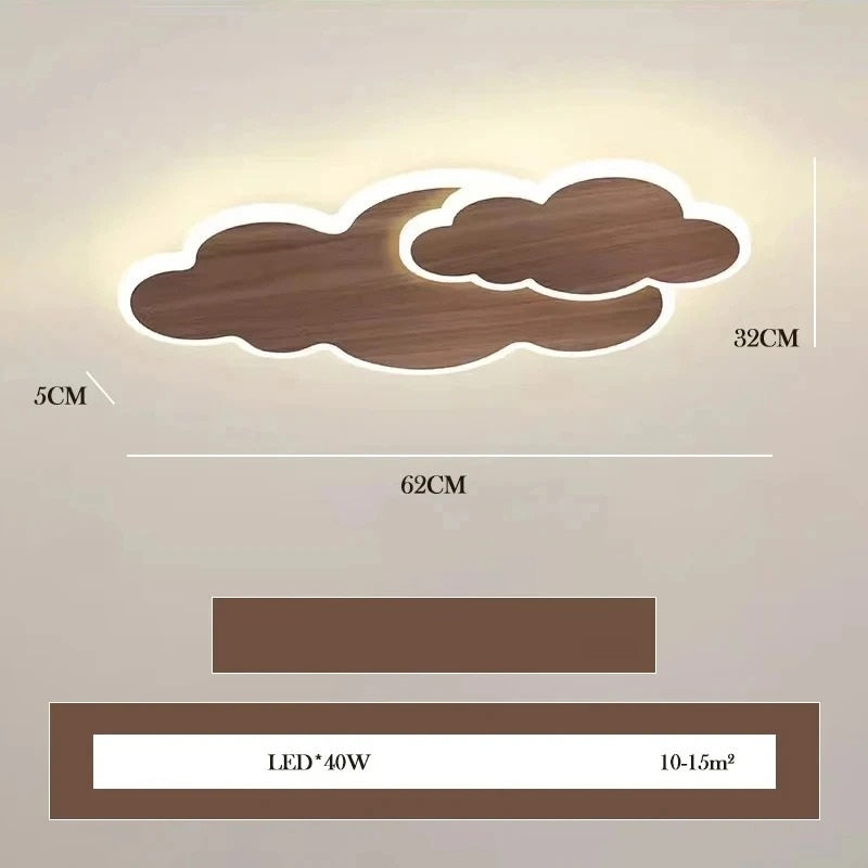 Finn™ | Verspielte Wolken-Deckenleuchte