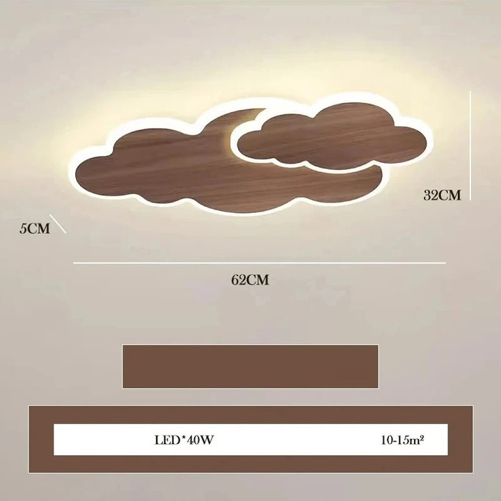 Finn™ | Verspielte Wolken-Deckenleuchte