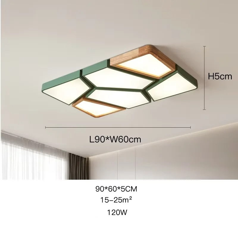 Thaloria™ | Nordische geometrische Deckenleuchte