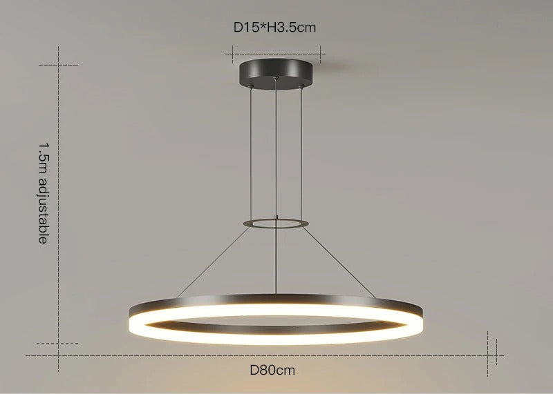 Elvaron™ |  Moderne geometrische LED-Pendelleuchte