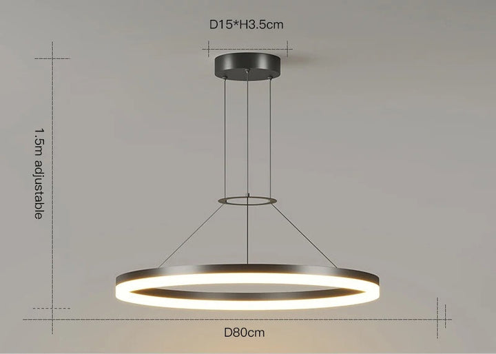 Elvaron™ |  Moderne geometrische LED-Pendelleuchte
